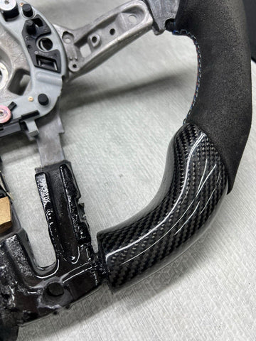 15-20 BMW F80 F82 F83 M3 M4 Carbon fiber Steering Wheel Manual DCT