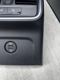 15-23 PORSCHE MACAN REAR A/C PANEL W/HEATED SEATS & DUAL USB PORT 95B819203