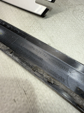 OEM BMW E93 M3 F33 F83 M4 Convertible Roof Top Hinge Covers Trims Mineral White