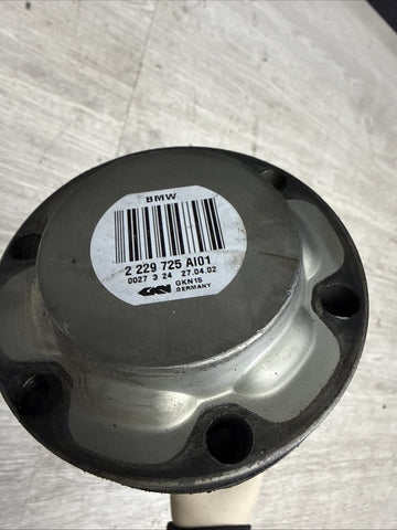 01-06 BMW E46 M3 Left Driver Rear Axle CV Shaft 2229725 OEM