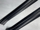 00-06 BMW E46 325 330 M3 COUPE DOOR SILLS BLACK 8239965