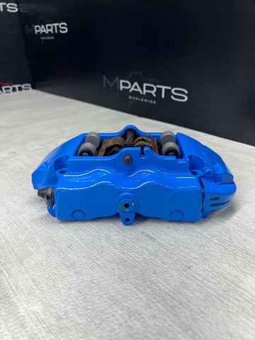 01-13 BMW E46 E90 E92 E93 M3 Brakes Brembo Left Rear Caliper Blue