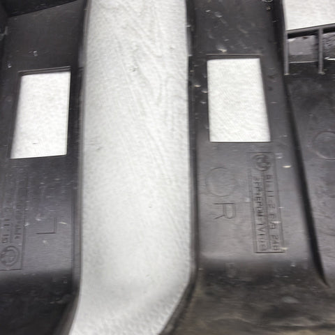 01-06 BMW E46 M3 FRONT BUMPER COVER GUARDS BRACKETS 2695247