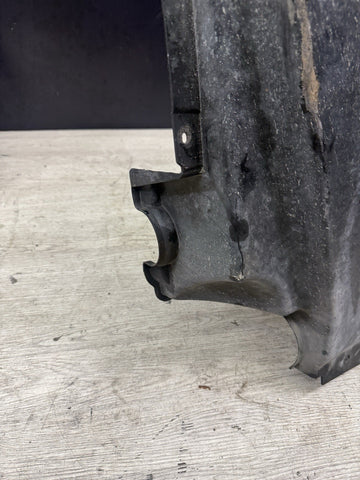 01-06 BMW E46 M3 OEM Lower Belly Pan Under Engine Panel *Crack*