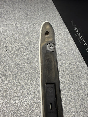 01-06 BMW E46 M3 Convertible Trunk Lid Grip Key Deck Handle Alpine White