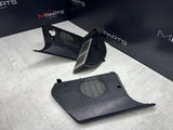 91-99 BMW E36 3 Series M3 Dead Pedal Cover Kick Panels Trims Covers Black OEM