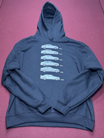 Mpartsworldwide X Precision Hoodie Hoody 2025 Black  Generations XXL