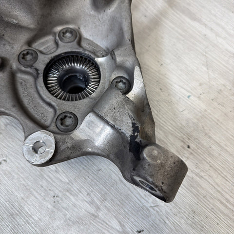 21-24 OEM BMW G80 G82 M3 M4 Rear Suspension Left Knuckle Wheel Hub Spindle
