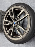 OEM BMW 792M 19" Double Spoke Cerium Grey G20 3 Series 330i M340i Rims + Tires