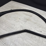 BMW E46 M3 01-06 Left Driver Side Door Weather Strip Seal Black OEM*Rip