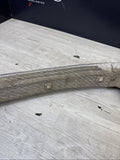 01-06 BMW E46 M3 Front Bumper Rebar Reinforcement Beam *Small Crack*
