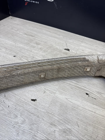 01-06 BMW E46 M3 Front Bumper Rebar Reinforcement Beam *Small Crack*