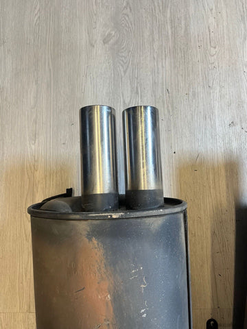00-02 BMW Z3M Roadster Exhaust Muffler Mufflers OEM Quad Tips
