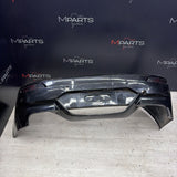 (PICKUP ONLY) 06-10 BMW E63 E64 M6 OEM Rear Bumper Sapphire Black *Bent*