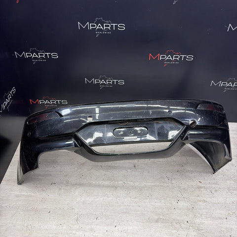 (PICKUP ONLY) 06-10 BMW E63 E64 M6 OEM Rear Bumper Sapphire Black *Bent*