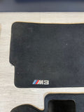 Genuine 2008-2013 BMW E92 M3 Carpets Floor Mats Black Front & Rear