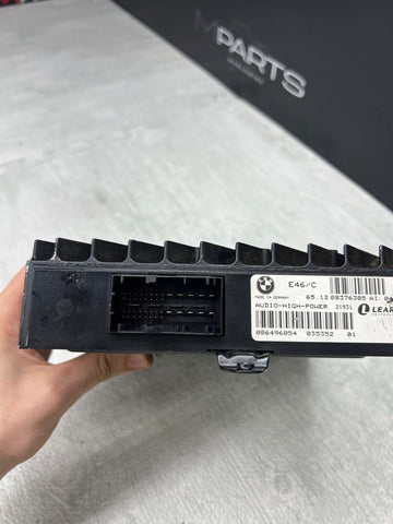 01-06 BMW E46 325 330 M3 HIFI SYSTEM AUDIO AMP AMPLIFIER 651208376305 LEAR OEM