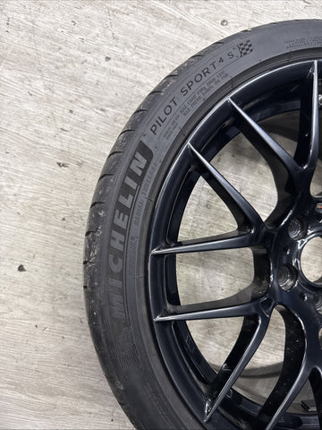 OEM BMW 08-13 E90 E92 E93 M3 Competition Front Wheel Rim 359 Gloss Black 19x9