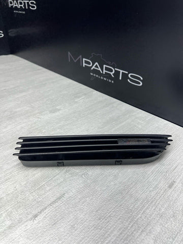 01-06 BMW E46 M3 Right Passenger Fender Vent Grille Grill OEM Painted Black