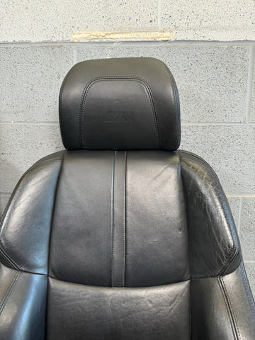 08-13 BMW E92 M3 Coupe Original Black Interior Front Seats Powered Heated