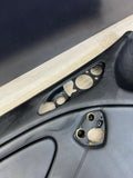 01-06 BMW E46 M3 DRIVER LEFT SIDE DOOR PANEL CARD BLACK OEM