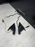 BMW 06-10 E63 E64 650I M6 OEM FRONT LOGIC 7 DOOR TWEETER SPEAKERS TWEETERS
