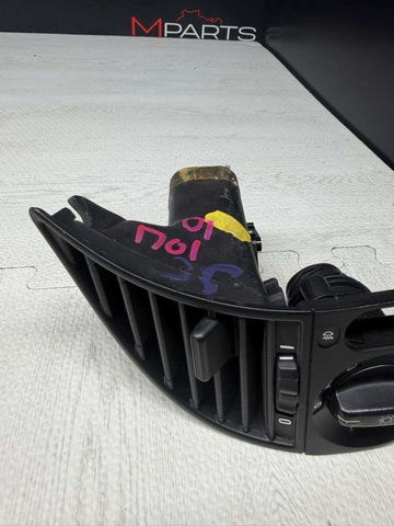 92-99 BMW E36 M3 LEFT DRIVER  AIR AC HEAT VENT GRILL W HEADLIGHT SWITCH