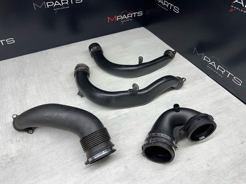 BMW F80 F82 F83 F87 M2 M3 M4 S55 INTAKE CHARGE PIPES DUCTS INLET 11617846245 OEM