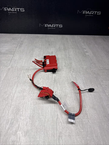 12-20 OEM BMW F30 F32 F36 F80 F82 Battery Plus Pole Terminal Positive Red Cable