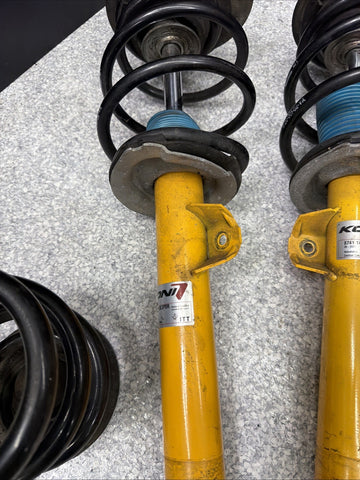 01-06 BMW E46 M3 KONI Front Suspension Struts Shocks Eibach Lowering Springs