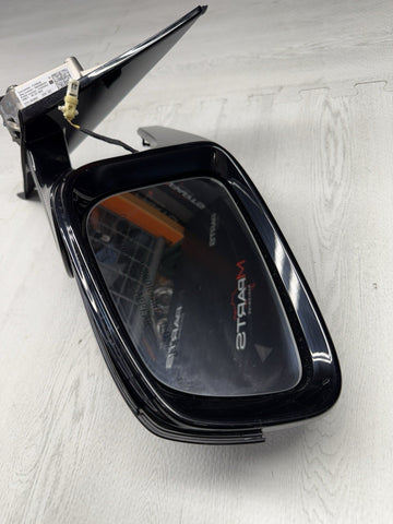 21-26 BMW G80 M3 Right Side Door Mirror W/ Camera Black Gloss *Broken Plastics
