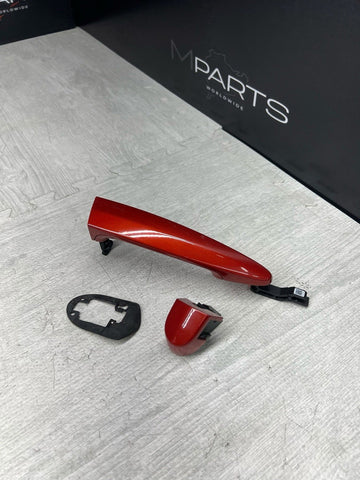 OEM BMW 15-20 F30 F36 F32 F80 M3 M4 Passenger Front Door Handle Sahkir Orange