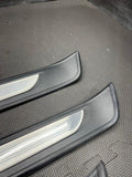 GENUINE 07-11 BMW 3 SERIES E90 M3 SEDAN ENTRANCE DOOR SILLS COVERS SET