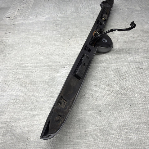 01-06 BMW E46 M3 Convertible Trunk Lid Grip Key Deck Handle Silver Gray