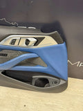 BMW 21-26 G82 G83 M4 Coupe Front Left Driver Side Door Panel Fjords Blue