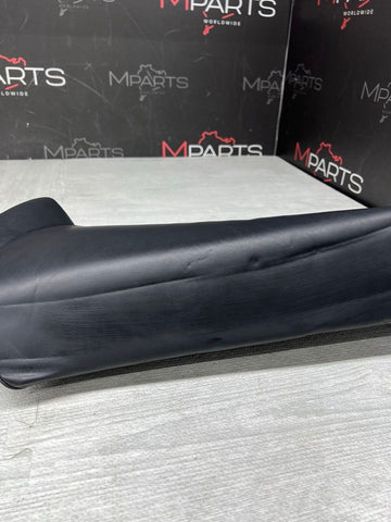 01-06 BMW E46 M3 Coupe Rear Left Driver Seat Bolster Cover Black