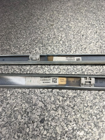 12-20 BMW F30 F80 328 335 M3 Sedan Roof Rack Rail Molding Trim Set White OEM