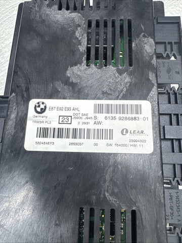 BMW E90 E92 E93 M3 11-13 Light Control Module 9230446 FRM3R LED AHL LEAR PL2
