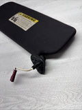 08-13 OEM BMW E92 328 335 M3 Coupe Right Passenger Sun Visor Black Felt