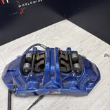 21-26 OEM BMW G80 G82 M3 M4 Front Driver Side Brake Caliper Brembo Blue