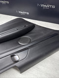 08-13 BMW E92 M3 Original Black Interior Rear Left Driver Door Card Panel