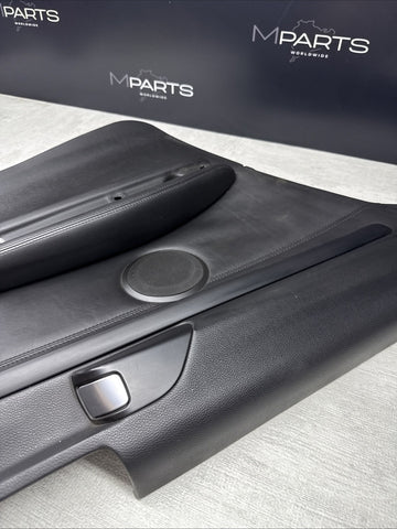 08-13 BMW E92 M3 Original Black Interior Rear Left Driver Door Card Panel
