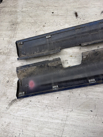 99-05 BMW E46 323 325 328 Sedan Wagon Left Right Side Skirts Rockers Panel OEM
