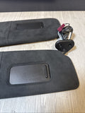 2006-2010 BMW E63 M6 Coupe Sun Visors Pair Alcantara