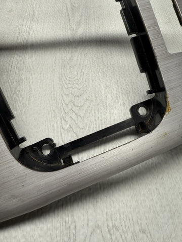 01-06 BMW E46 M3 Convertible Interior Center Shift Shifter Trim Brushed Aluminum