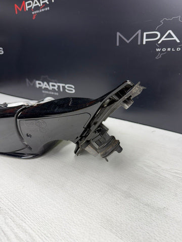 13-16 BMW F10 M5 RIGHT PASSENGER SIDE MIRROR NO CAMERA SAPPHIRE BLACK *DAMAGE