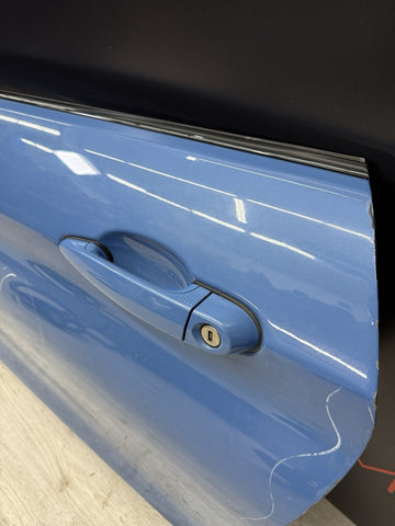 (PICKUP ONLY 15-20 BMW F82 F83 M4 Front Left Driver Door Shell Yas Marina Blue