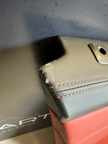 BMW 21-26 G80 M3 Sedan OEM Front Left Driver Door Card Panel Fiona Red