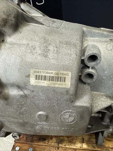 BMW 01-06 E46 M3 SMG Gearbox Transmission 115k Miles *1 Broken Tab*