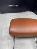 2001-2006 BMW E46 M3 Convertible Cinnamon Rear Headrests Head Rests Pair OEM
